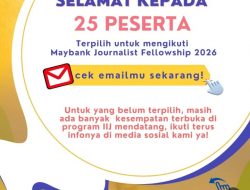 Jurnalis Radar Bekasi Raih Maybank Journalist Fellowship 2026