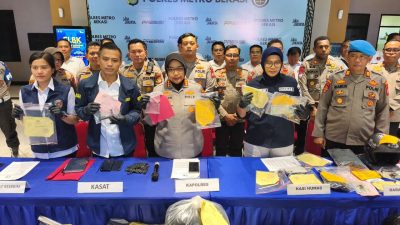 25 Pelaku Jaringan Curanmor Diringkus di Kabupaten Bekasi