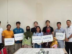 BPJS Ketenagakerjaan Bekasi Kota Serahkan Santunan Rp2,2 Miliar kepada Ahli Waris Korban Kecelakaan Kerja