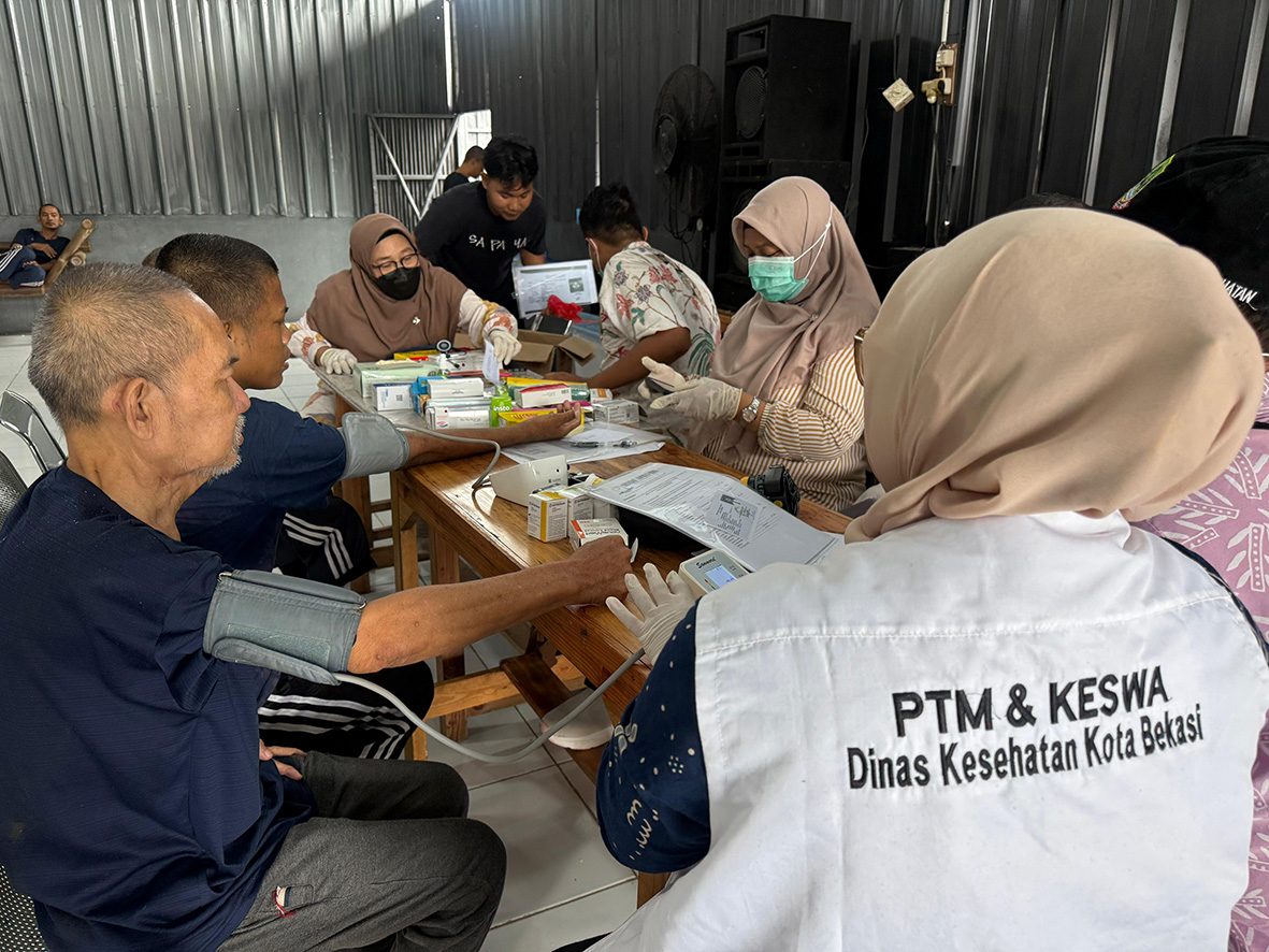 Sosialisasi Hantavirus Sampai ke Panti Sosial Disabilitas Mental Yayasan Jamrud Biru