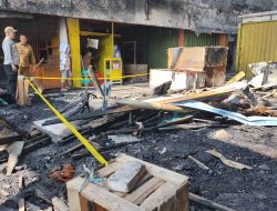 Pasar Lama Cikarang Lumpuh Usai Kebakaran