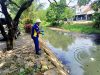 Tumpahan Cat Diduga Penyebab Kali Rawalumbu Membiru
