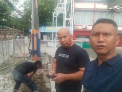 Lurah Margamulya Tegur Pengusaha Pasang Pagar Sentra Teluk Buyung di Trotoar