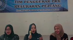 PKK Kelurahan Pejuang Kencangkan Konsolidasi, Kader Diminta Jadi Garda Pelayanan