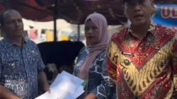 Camat Medansatria Tegur Pedagang Hewan Kurban di Lahan Publik