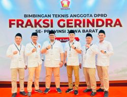 Delapan Anggota Fraksi Gerindra DPRD Kabupaten Bekasi Ikuti Bimtek Ketahanan Pangan  