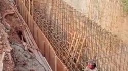 Saluran Air Longsor di Narogong Mulai Diperbaiki
