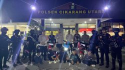 Delapan Remaja Tak Berkutik Diringkus Polisi saat Hendak Tawuran di Cikarang Utara