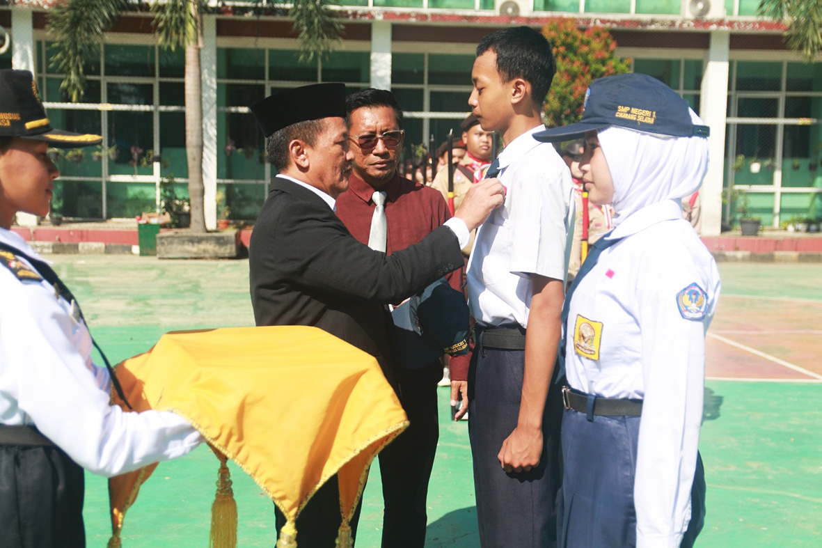 SMPN 1 Cikarang Selatan Lepas 423 Siswa, Kepsek Minta Jaga Kebiasaan Baik