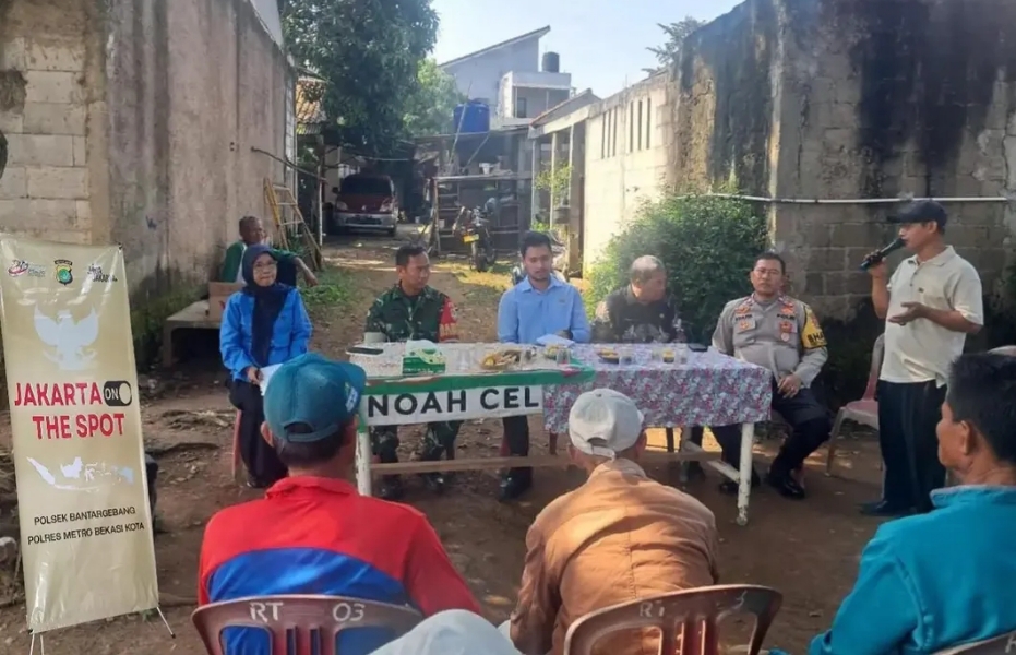 Polsek Bantargebang Jemput Aspirasi Warga Cimuning, Bahas Tawuran hingga Narkoba