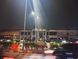 Disperkimtan Kabupaten Bekasi Perbaiki PJU Kawasan Pasar Cikarang