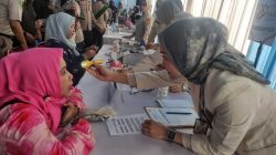 Ribuan Warga Serbu Pemeriksaan Kesehatan Gratis di Mako Pamobvitnas Cikarang