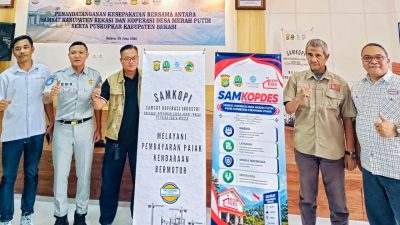 Bayar Pajak Kendaraan di Bekasi Kini Bisa Dicicil lewat Koperasi
