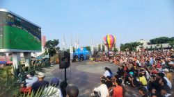 Nobar Piala Dunia Meriahkan Area CFD Kota Bekasi