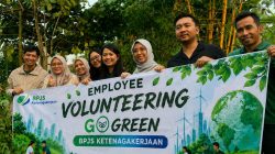 Employee Volunteering “Go Green”, BPJS Ketenagakerjaan Bekasi Cifest Tanam Pohon di Cikarang Selatan
