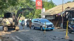 Jalan Kranggan Mulai Dibeton, Warga Diminta Bersabar