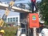 DBMSDA Kota Bekasi Rapikan Kabel Menjuntai di Margahayu