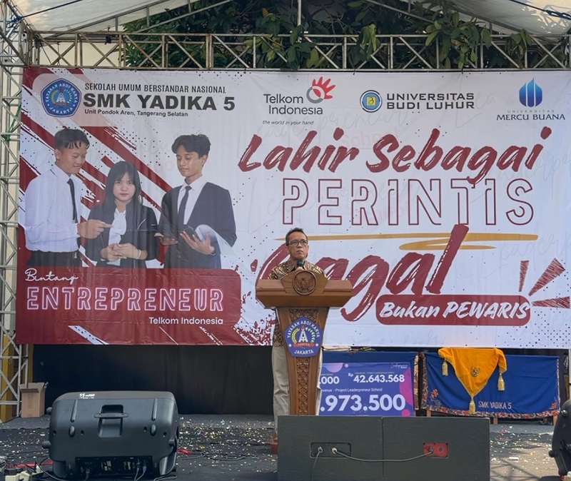 Telkom Witel Banten Dukung Pencetakan Wirausaha Muda Siap Bersaing melalui Bintang Entrepreneur
