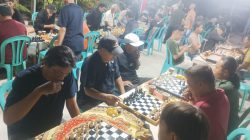 Sambut HUT ke-81 Kemerdekaan RI, RW 19 Aren Jaya Gelar Turnamen Catur