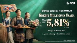 Sambut BCA UMKM Fest 2026, Ada Suku Bunga Kredit Spesial Mulai 5,81% eff p.a. untuk UMKM