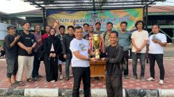 Tim Bola Pokja Wartawan Bekasi Raih Juara Tiga IJTI Jakarta Raya Cup 2026