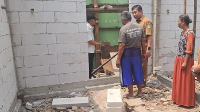 Disperkimtan Kabupaten Bekasi dan Polres  Kolaborasi Realisasikan Program Rutilahu
