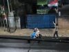 Jalan Raya Narogong Licin, 15 Motor Terjatuh