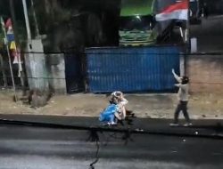 Jalan Raya Narogong Licin, 15 Motor Terjatuh