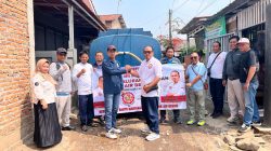 ORI Kabupaten Bekasi Salurkan Bantuan Air Bersih, Minta Pemkab Lebih Peka