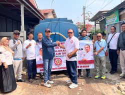 ORI Kabupaten Bekasi Salurkan Bantuan Air Bersih, Minta Pemkab Lebih Peka
