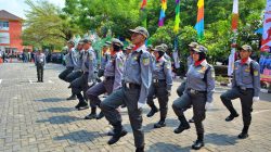 Satlinmas Bekasi Timur Juara Lomba PBB