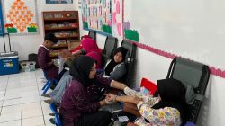 Semangat Kemerdekaan, Warga PAM Jaya Jatikramat Donor Darah   
