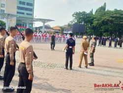 50 Capaska Kota Bekasi Digembleng Jelang Upacara HUT ke-81 RI