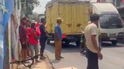 Innalillahi, Terlibat Kecelakaan dengan Truk Box Bocah Pesepeda Tewas