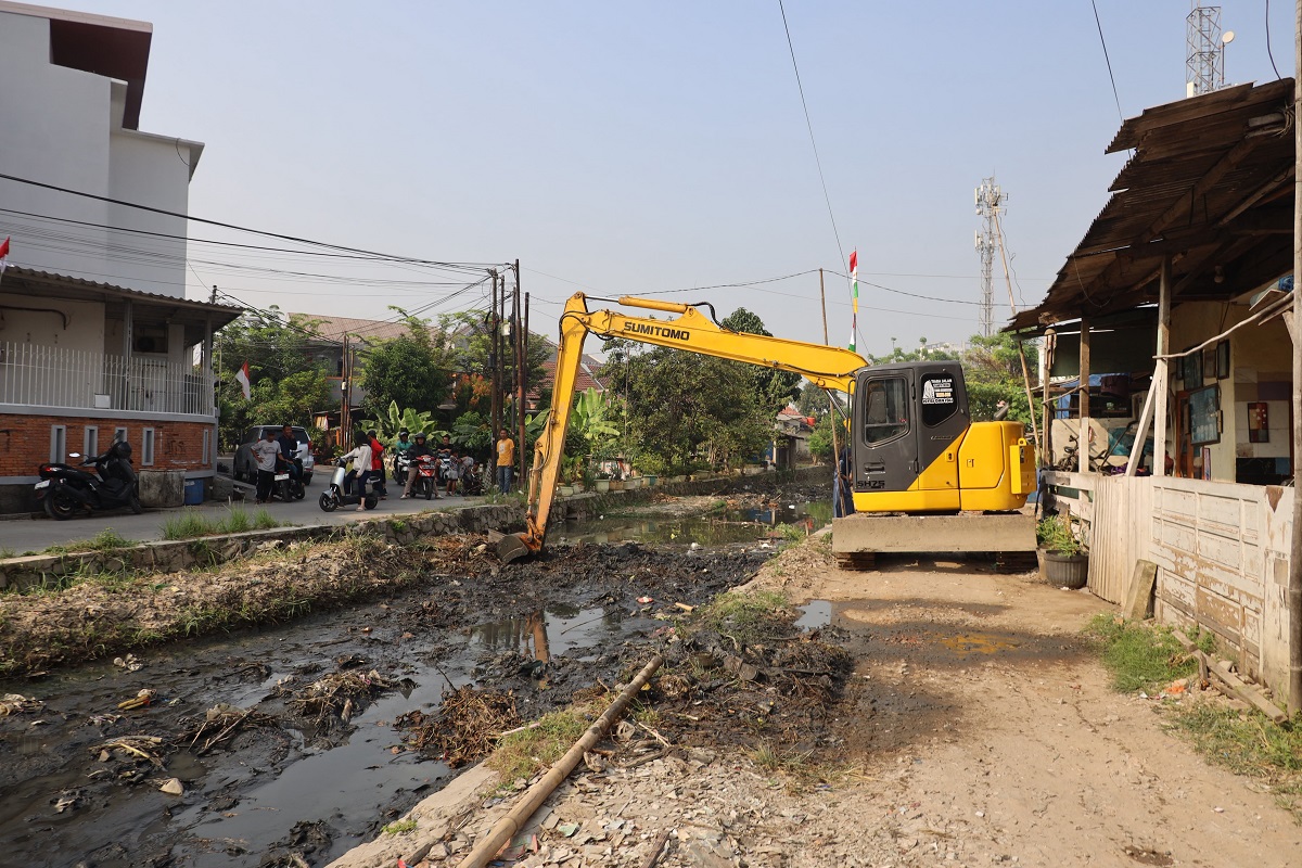 Rencana Akses Baru Jalan KH Muchtar Thabrani 2 Terganjal Bangunan Bantaran Kali