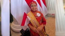 Mikhayla Siswa SD Al Muslim Tambun Kembali ke Istana Negara Bawa Semangat Cinta Budaya Indonesia