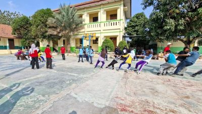SMPN 1 Cikarang Pusat Gelar Lomba HUT ke-81 RI, Tanamkan Semangat Gotong Royong