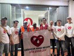 Tim Pertama Relawan Gerakan Anak Negeri Bergerak ke NTT Bantu Penyintas Gempa