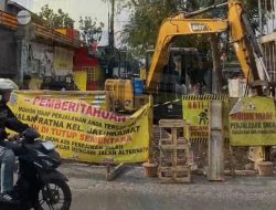 Jalan Ratna Jatikramat Ditutup Sementara, Ada Perbaikan 