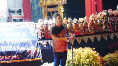 Pertunjukan Wayang Golek Jadi Penutup Rangkaian Hari Jadi  ke-76 Kabupaten Bekasi