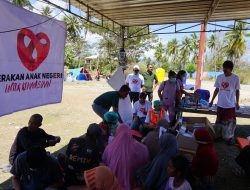 Relawan GAN Periksa Kesehatan Warga Terdampak Gempa NTT di Desa Kebiranga, Urut Cimande Tak Kalah Diminati
