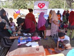 Relawan GAN Periksa Kesehatan 248 Warga Terdampak Gempa NTT di Desa Kebirangga, Terdeteksi ISPA hingga Asam Urat