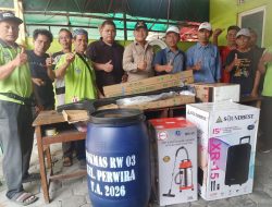 Dana Bekasi Keren Rp100 Juta, RW 03 Perwira Lengkapi Fasilitas Warga