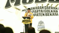 Terpilih Aklamasi, Akhmad Marjuki Kembali Pimpin DPD Golkar Kabupaten Bekasi
