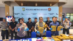 Polisi Bongkar ‘Pabrik’ Tembakau Sintetis di Babelan, Dua Pelaku Ditangkap