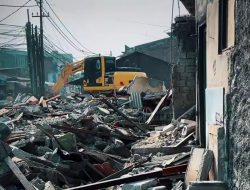 Enam Bangli Terakhir di Kali Harun Jatirahayu Akhirnya Diratakan