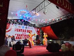 Warga RW 01 Harapan Jaya Tumpah Ruah di Malam Puncak HUT RI ke-81